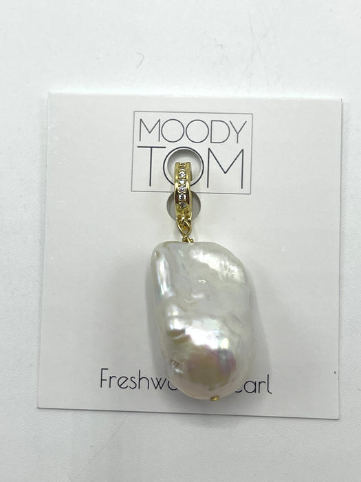 Giant freshwater pearl pendant - detachable